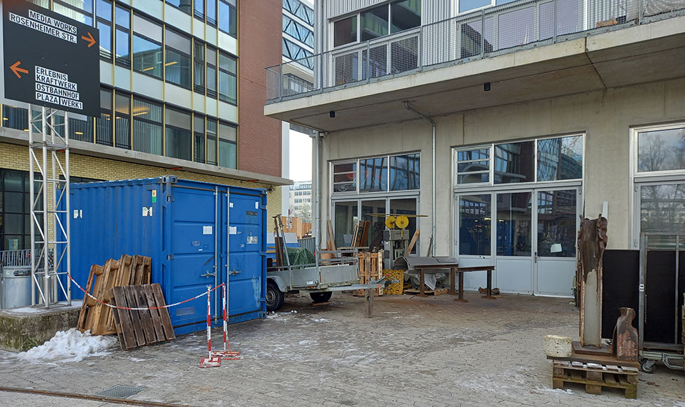 Werkstatt von aussen